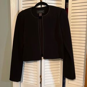 Black cropped Ann Taylor blazer